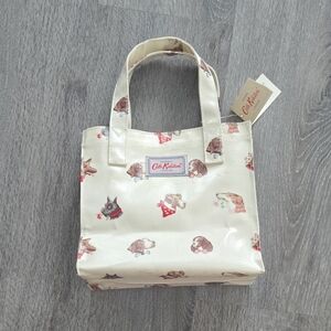 Cath Kidston White Pet Carrier with Animal Print